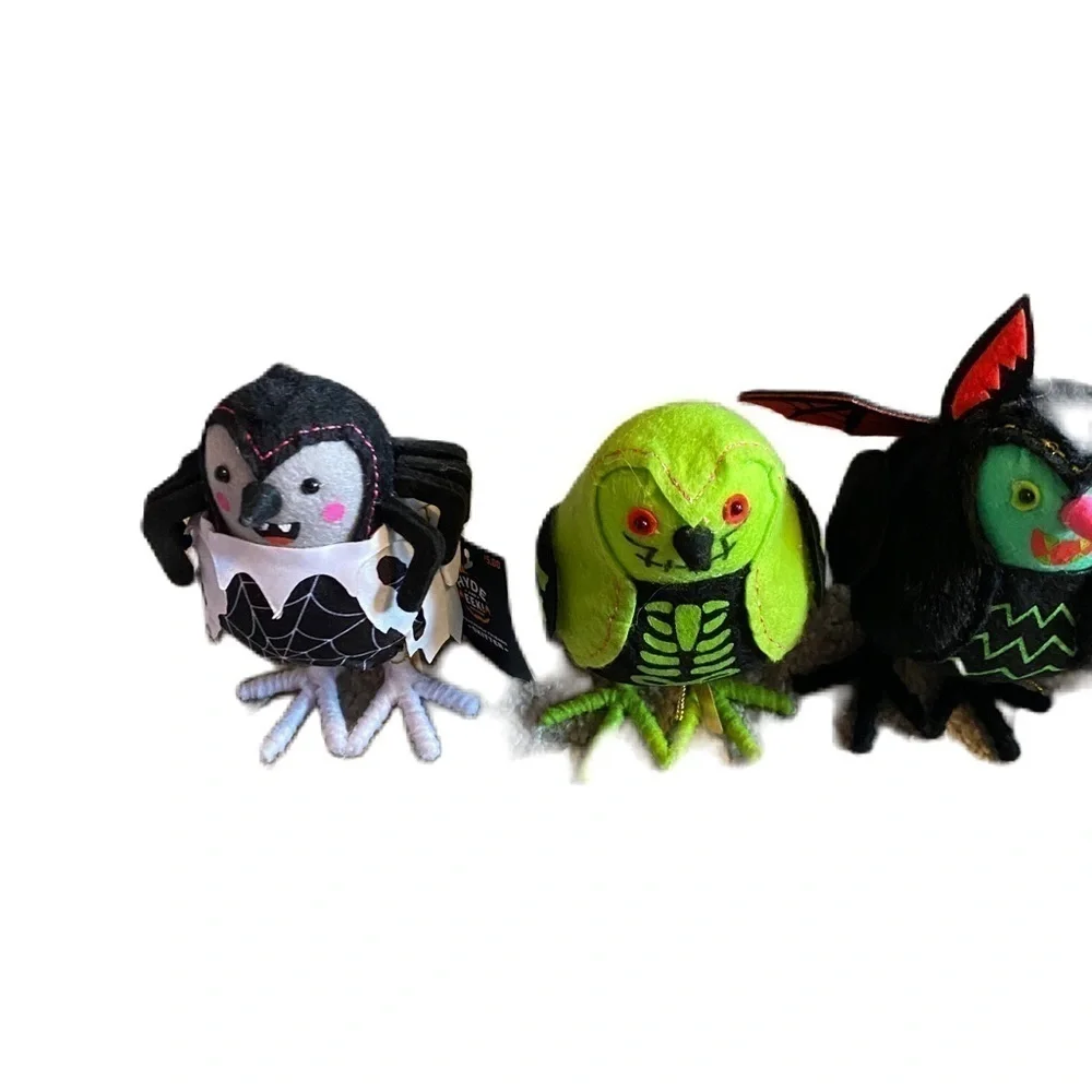 2024 Featherly Friends Hyde & Eek Halloween Bird Set Collection NEW Vampire